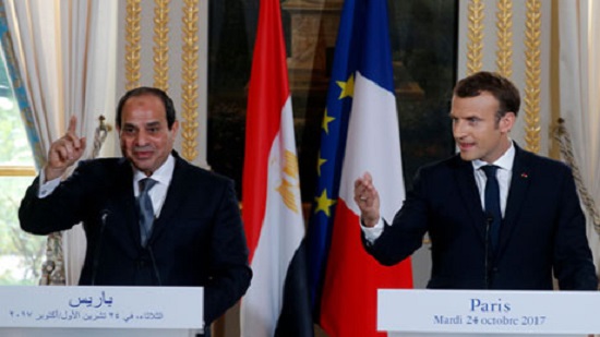 Egypt’s Sisi heads to France for talks with his counterpart Macron
