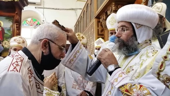 Bishop Salib promotes four priests in Mit Ghamr
