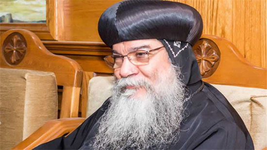 Bishop Makarious of Minya held his weekly sermon amid precautionary measure
