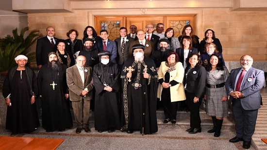 Pope visits the Coptic Institute for Ecclesiastic Management
