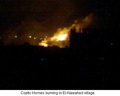 Muslims Torch Christian Homes in Egypt
