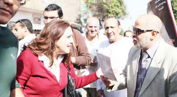 Gamila Ismail fights NDP, public perceptions of elections in Qasr El-Nil