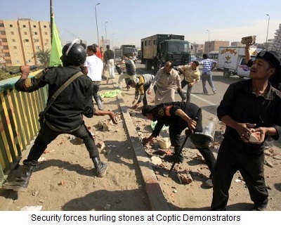 Egyptian Christians Clash With State Security Forces Over Church Construction