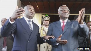 Gbagbo defiant as African leaders leave Ivory Coast

