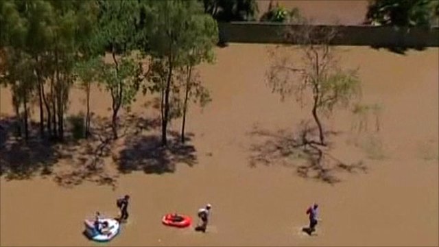 Australia's Queensland faces 'biblical' flood
