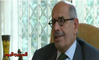 Interviews Presidential candidate ElBaradei (1-4)
