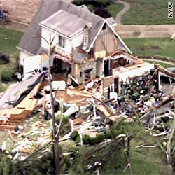 Apparent tornado closes St. Louis airport, damages nearby cities
