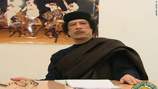 Libyan leader calls for cease-fire negotiations with NATO