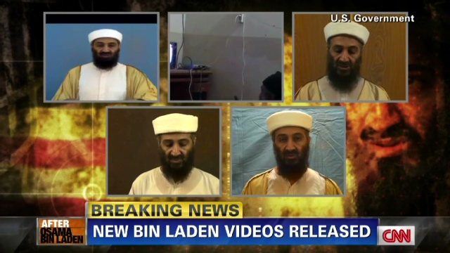 U.S. officials unveil videos of bin Laden
