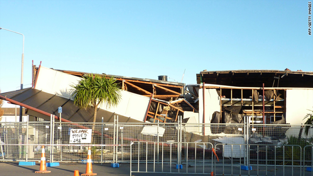 Earthquakes rock Christchurch, New Zealand
