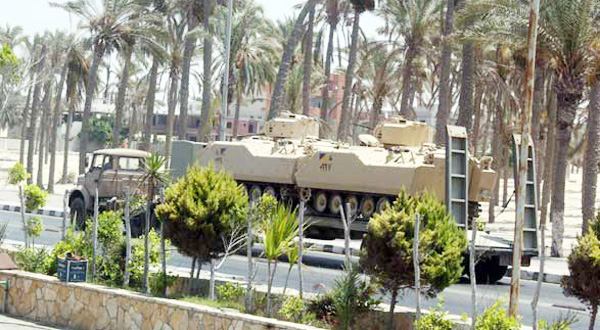 Egypt troops deploy for Sinai raids: officials	