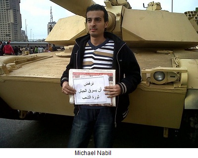 Christian Blogger Jailed for Criticizing Egyptian Military Goes on Hunger Strike