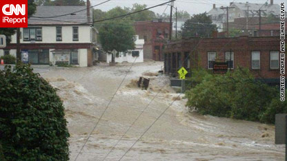 Irene leaves damaging floods, widespread destruction
