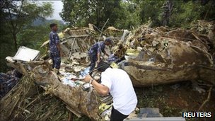 Nepal tourist plane crashes near Kathmandu killing 19
