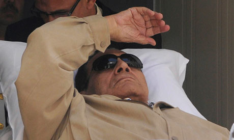 Mubarak transferred to Tora prison for 25-year sentence
