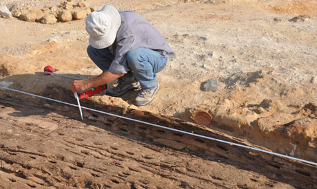First Dynasty funerary boat discovered at Egypt's Abu Rawash