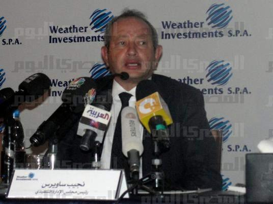 Sawiris: Dealings with Palestinian officials ended years ago