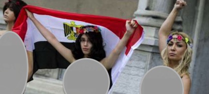 Egyptian nudist in new secularism stunt