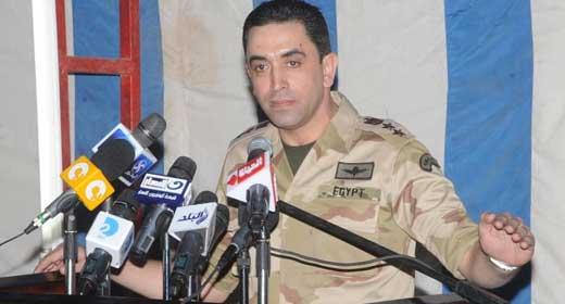 Military spokesman denies report that al-Sisi will run for presidency