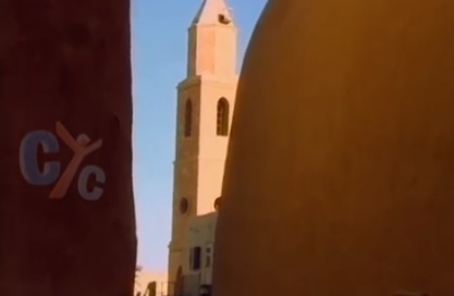 Pope Tawadros visit to St Anthony Monastery