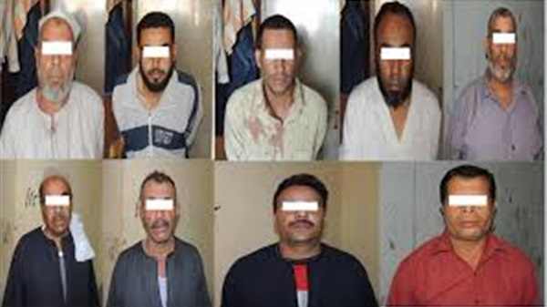 10 people arrested in Minya on charges of burning  Baptist Church
