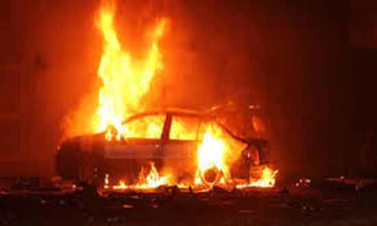 MB members burn car of Coptic man in Delga