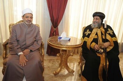 Sheikh Al-Azhar offers condolences on Coptic Pope mother's passing