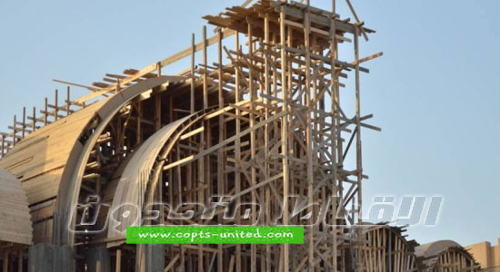The Church of Prince Tadros reconstructed in Minya