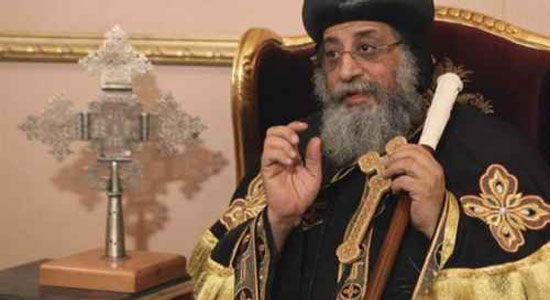 Pope Tawadros congratulates president al-Sisi on July revolution anniversary