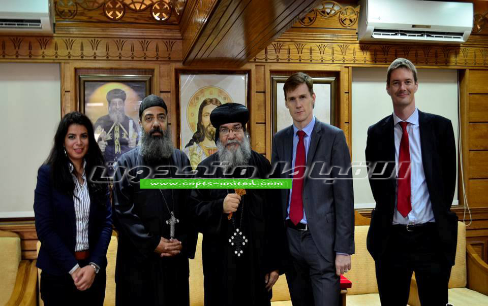 British ambassador visits the Coptic Church in Minya 