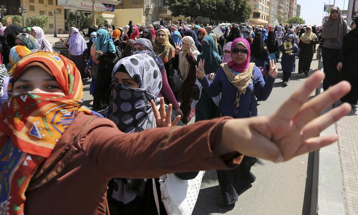 Sisters in the vanguard as Egypt's Muslim Brotherhood battles to survive