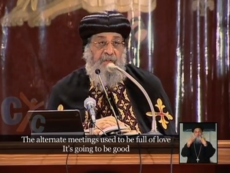 Pope Tawadros weekly sermon 18 Mar 2015:The Parable of the Barren Fig Tree.