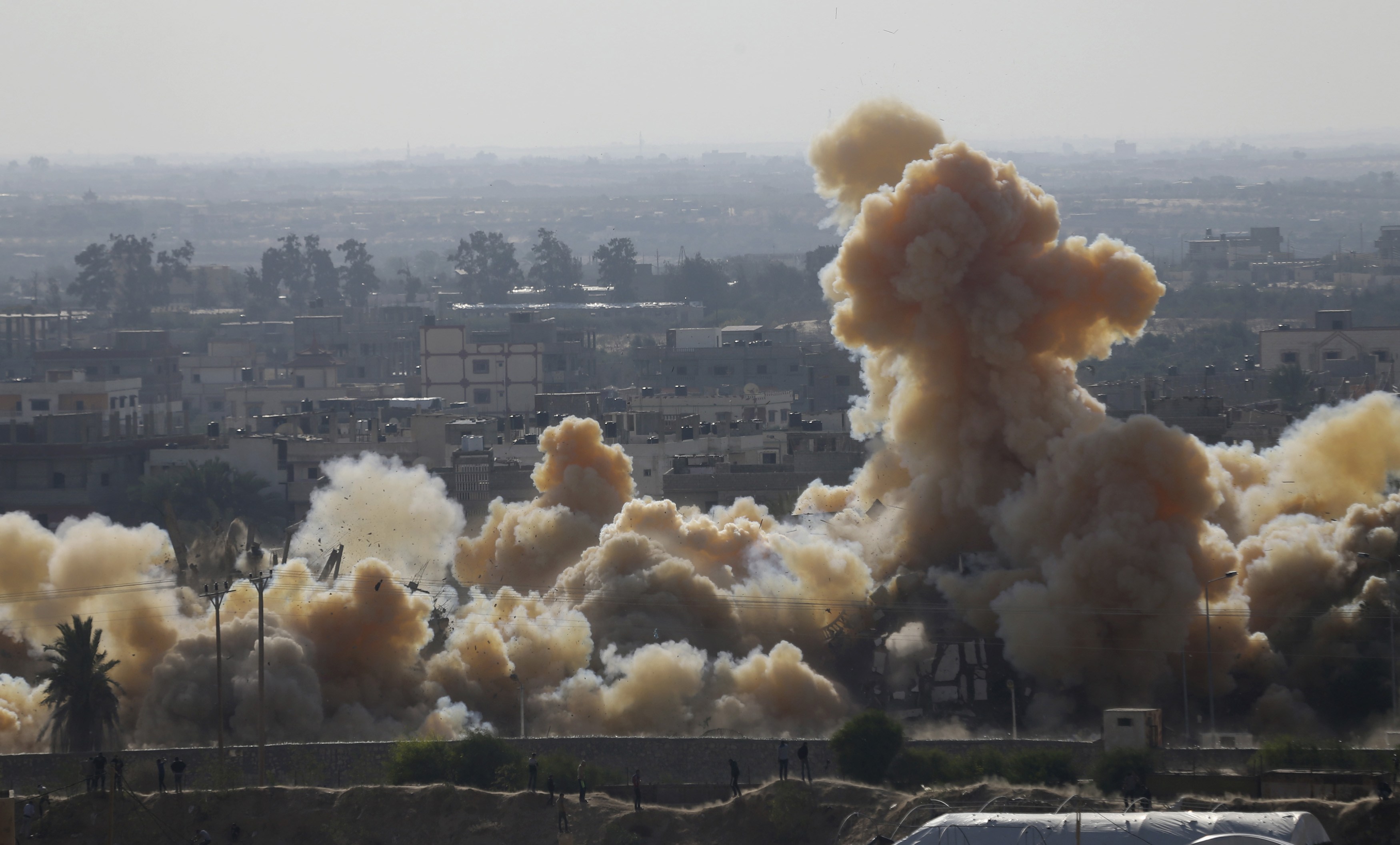 4 security personnel killed in Rafah explosion - military spokesman