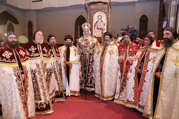 Pope Tawadros ordained new Bishops