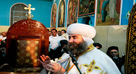 Copts celebrated enthronement of Abba Youannes in Assiut