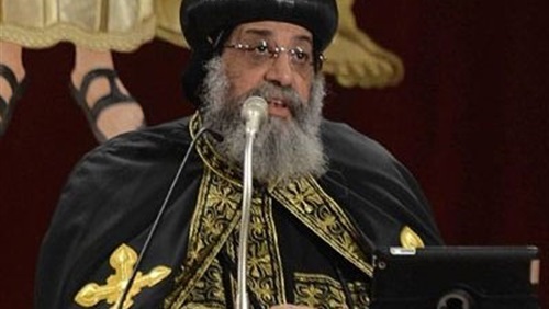 Pope Tawadros assured that first  reason for Egypt's prosperity is  the blessing visit of Holy Family    