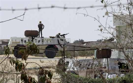 6 suspected militants killed in North Sinai after militant attack on peacekeepers - source