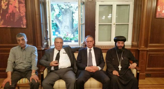 Egyptian Embassy in Vienna received mourners for  three Coptic deacons