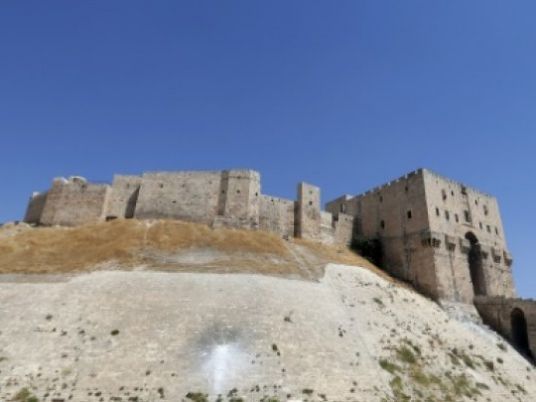 Blast damages citadel wall in Syria's UNESCO-listed Aleppo
