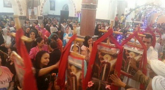 Hundreds of Copts celebrate St. Shenouda's feast in Qena