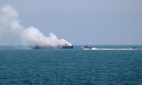 Egypt's Islamic State affiliate claims rocket attack on naval boat