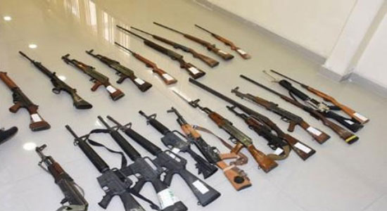 Extensive security campaign around governorates to seize weapons
