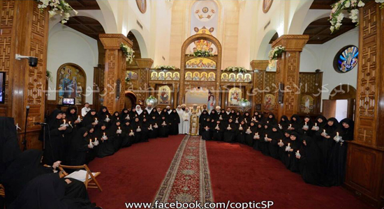 Pope Tawadros II ordains 43 nuns