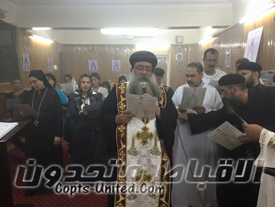 Copts in Qena celebrate Anba Takla feast