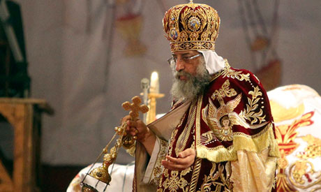 Egypt's Pope Tawadros II calls on Copts to part ways with religious parties