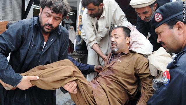 Dozens killed in attack on Pakistan camp