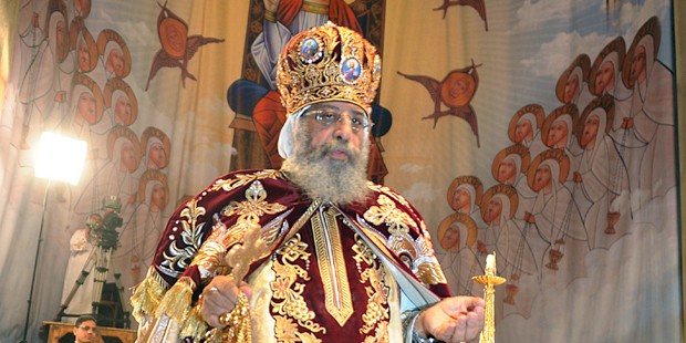 Coptic Pope leads mass to commemorate New Year’s Eve 2010 church bombing