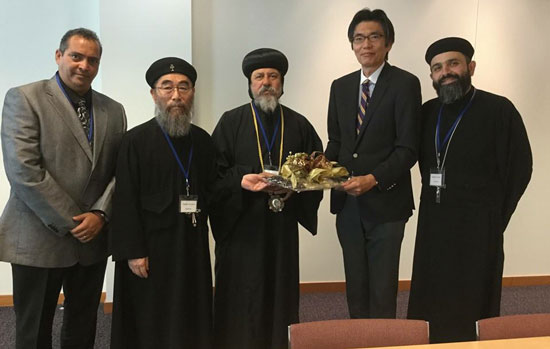 Bishop of Sydney visits Japan Consulate in Canberra
