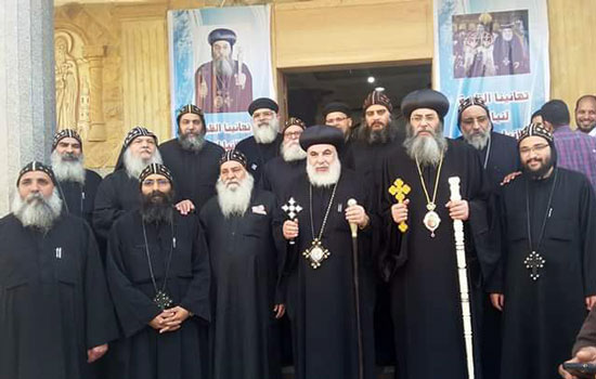 Congregation of Beni Suef celebrated Bishop of Jerusalem