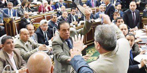 Parliament investigates MP Kamal Ahmed for throwing shoes at Okasha